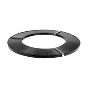 1 1/4" x .044" High Tensile Steel Strapping Ribbon Wound, Waxed and painted black