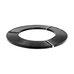 1 1/4" x .025" High Tensile Steel Strapping Ribbon Wound, painted black and waxed