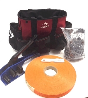 1" Complete Woven Cord Strapping Kit