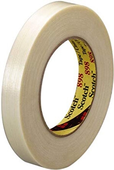 1" x 60 yds 3M 898 Filament/Strapping Tape