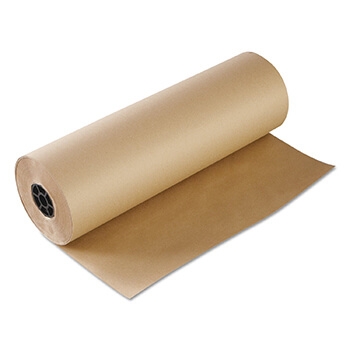 12" wide x 900' long 40 lb Rolled Brown Kraft Paper Shipping Void Crafting Fill 