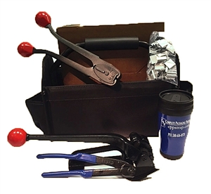 5/8" Portable Steel Strapping Kit for Flat Pkg.